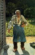 Emile Claus, Old Gardener